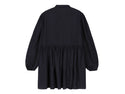 Blue Zas Bow Detail Long Length Dress