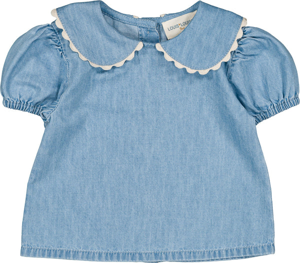 Light Blue Baby Maybe Chambray Tunic
