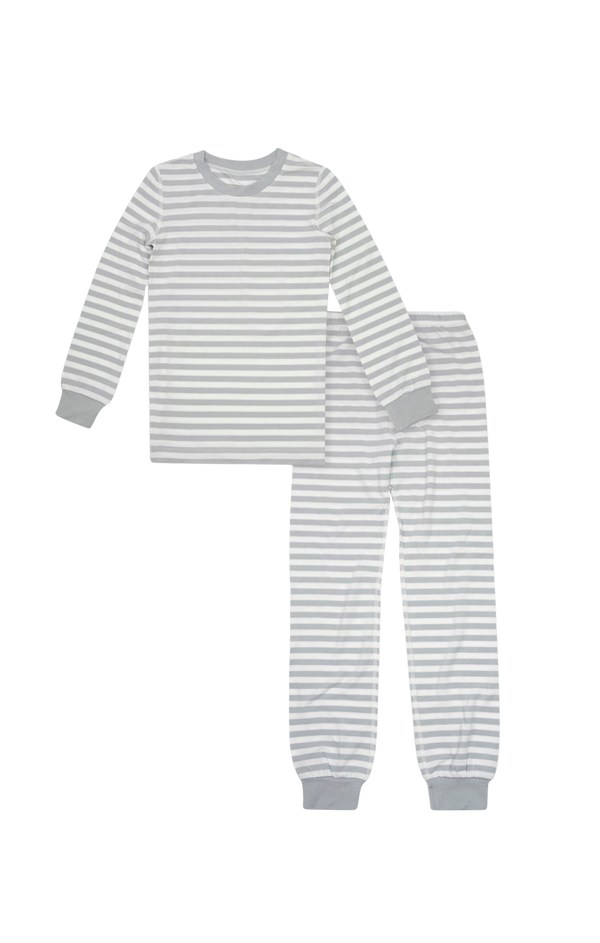 Heather Grey Stripe Modal Pajama