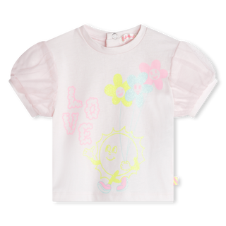 Light Pink Baby Flower Graphic Tee