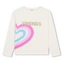 White 2pk Best Friends Long Sleeve Tees