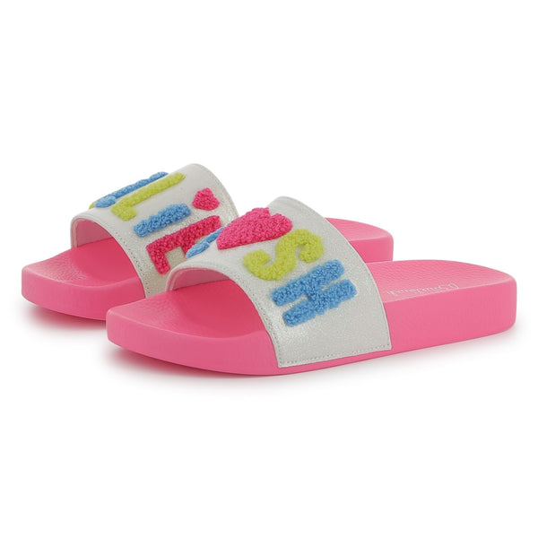 Pink Logo Slides