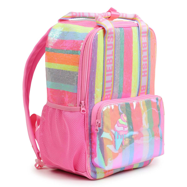 Pink Ice Cream Graphic Backpack