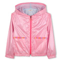 Pink Glitter Hooded Windbreaker