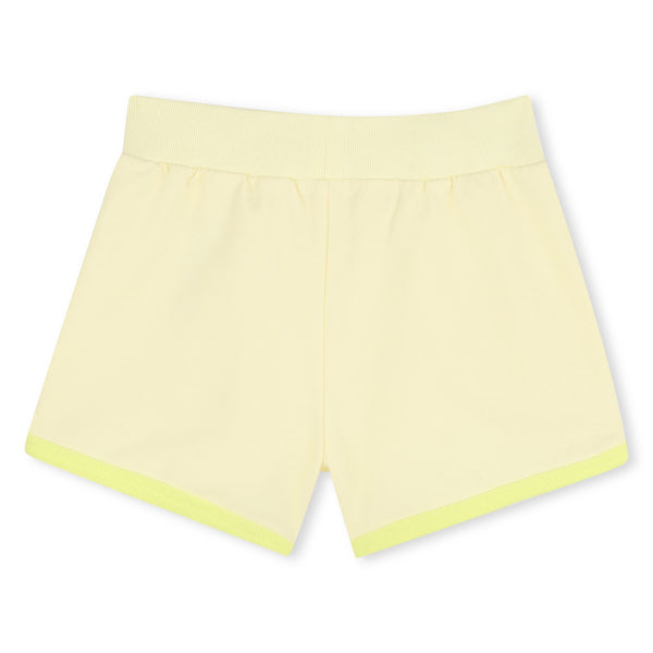 Yellow Sun Graphic Shorts