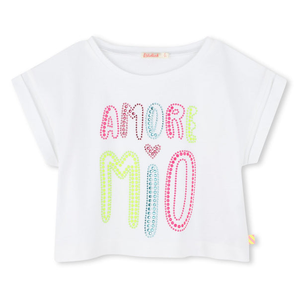 White Amore Graphic Tee