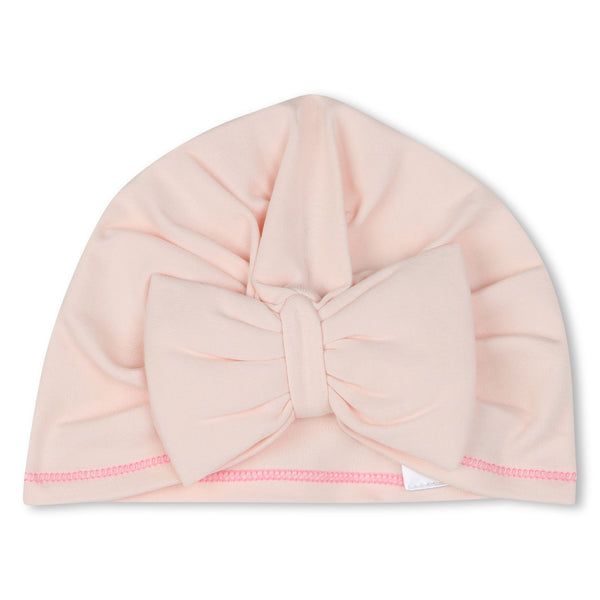 Pale Pink Newborn Footie with Hat Gift Set