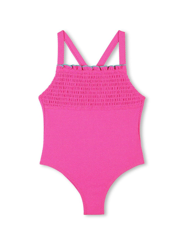 Pink Glitter One-Piece Swimsuit