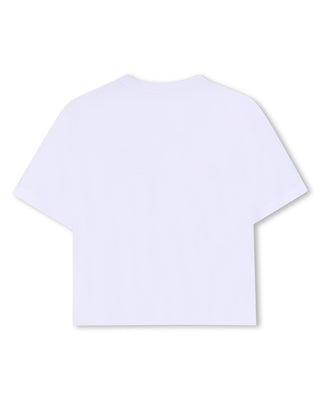 White Okay Comic Tee