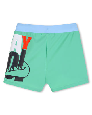 Green Stay Cool Swim Trunks