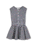 Black and White Gingham Heart Dress
