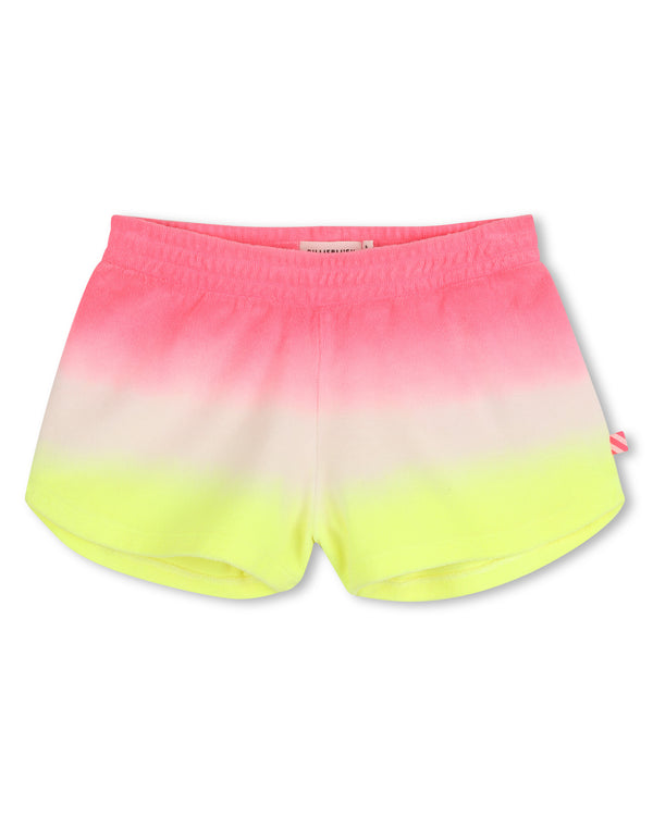 Multicolor Gradient Sunset Terry Short