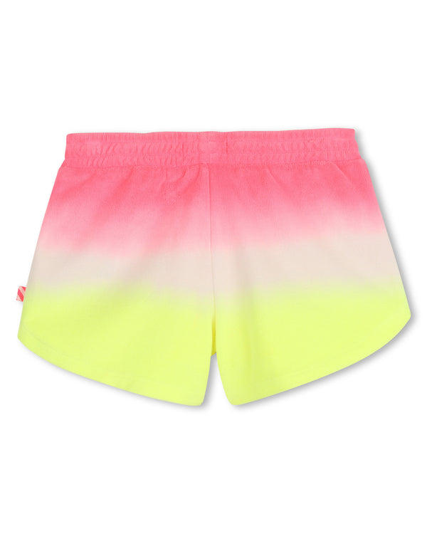 Multicolor Gradient Sunset Terry Short