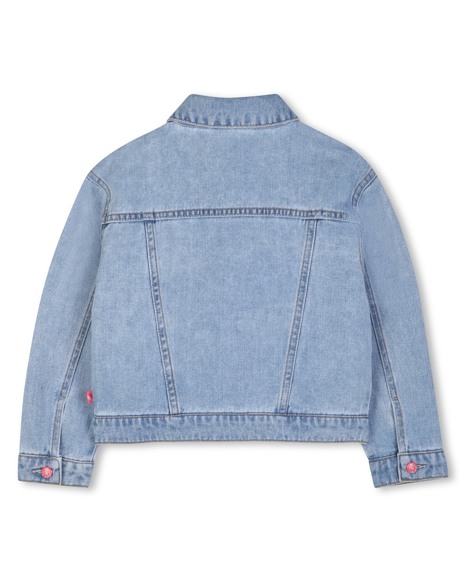 Blue Denim Multicolor Rhinestone Jacket | The Red Balloon