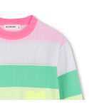 Multicolor Striped Knit Sweater
