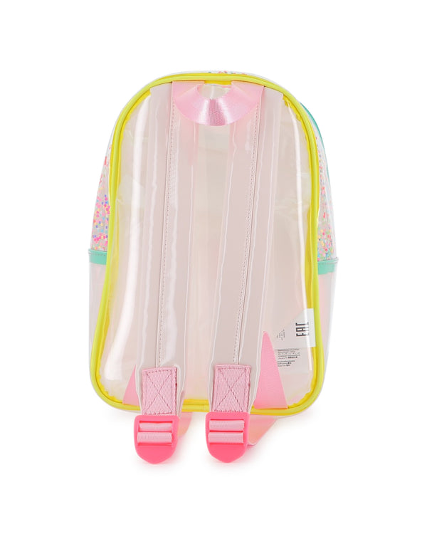 Clear Confetti Mini Backpack