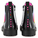 Black Rainbow Panel Chelsea Boots