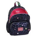 Navy Sequin Charm Backpack