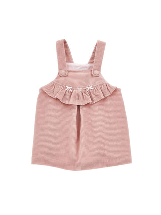 Rose Corduroy Bow Jumper