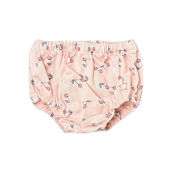 Pale Pink Cherry Print Bloomer