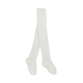 Ivory Baby Knit Tights
