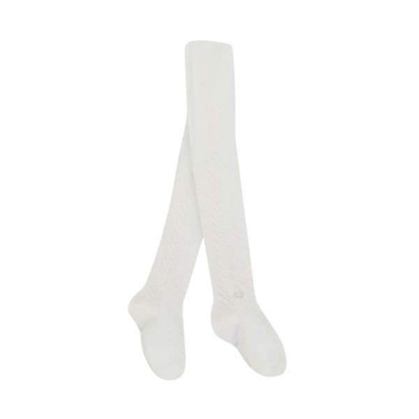 Ivory Baby Knit Tights