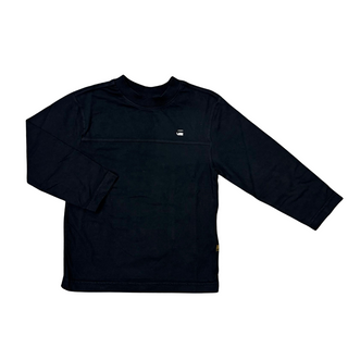 Navy Relaxed Fit Long Sleeve Tee