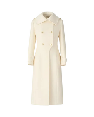 Cream Womens Elodie Wool Coat