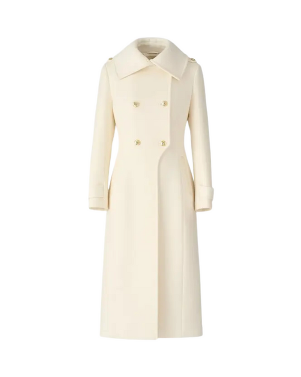 Cream Womens Elodie Wool Coat