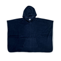 Navy Terry Poncho