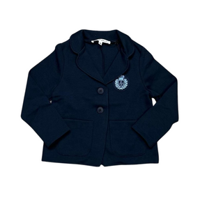 Navy Blue Milano Blazer with Color Badge