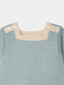 Blue and Ivory Baby Knit Joe Ensemble