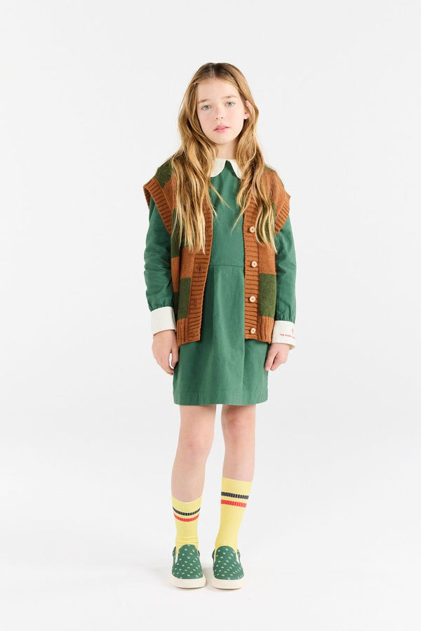 Green Drever Mini Dress
