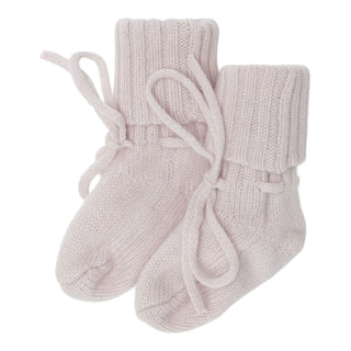 Rose Powder Baby Cashmere Socks