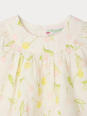 White Baby Cherry Lala Blouse