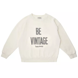 "Be Vintage" Off White Sweatshirt