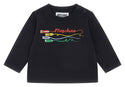 Black Crayon Moschino Long Sleeve Tee