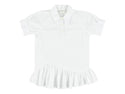 White Wendy Button Dress