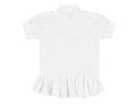 White Wendy Button Dress