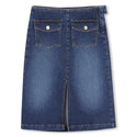 Denim Mini Me Pocket Maxi Skirt