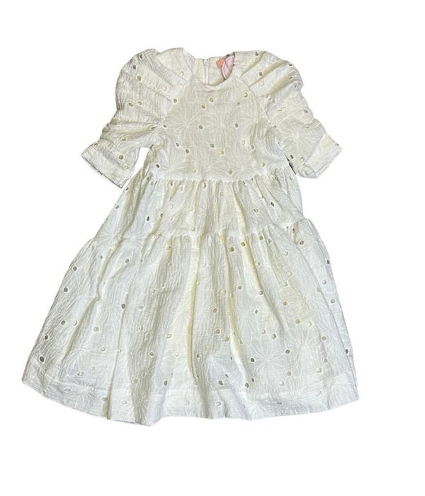 white lily clothing MMN Lily White Eyelet Dress 4