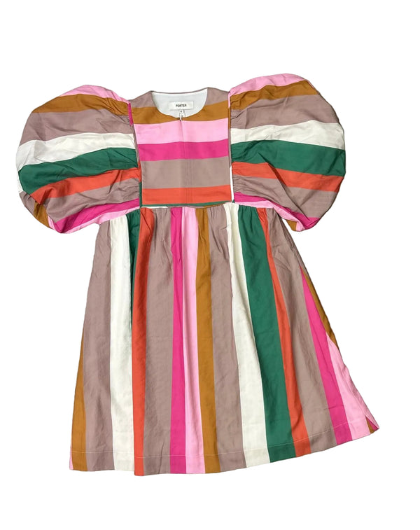 Mulitcolor Large Stripe Dress