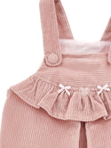 Rose Corduroy Bow Jumper