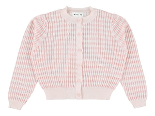 Blush Striped Xerox Cardigan