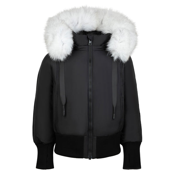 Black Teen Ribbon Jacket
