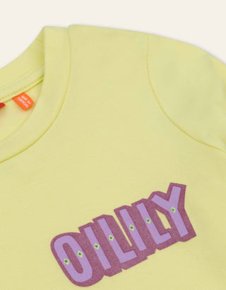 Lime Trang Long Sleeve Logo Tee