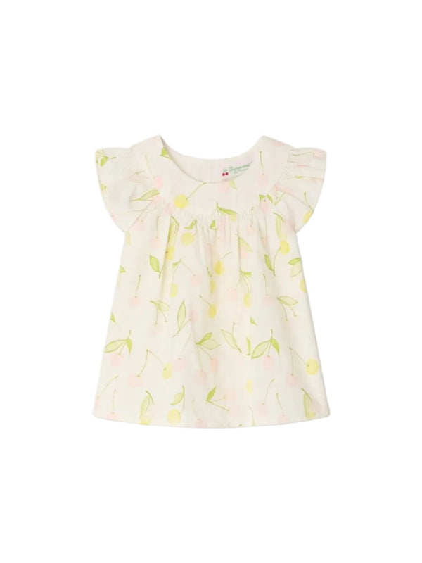White Baby Cherry Lala Blouse