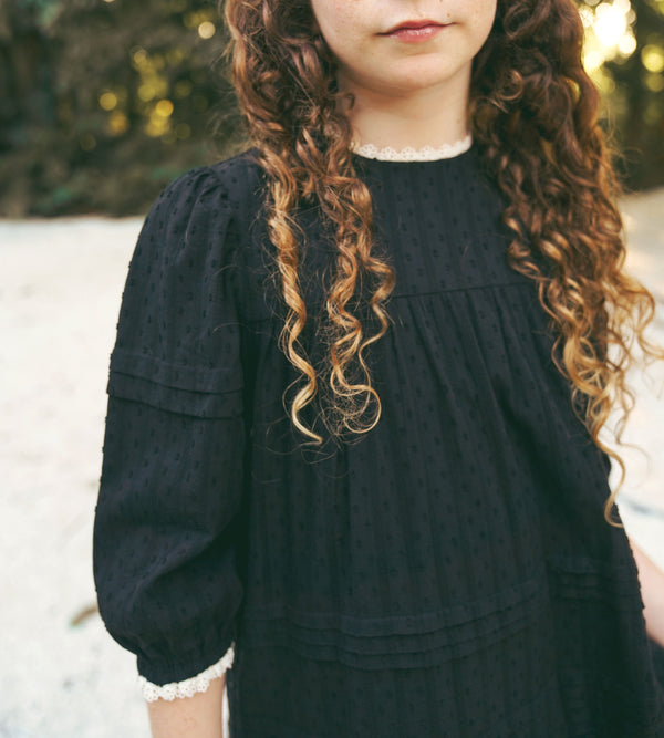 Black Tiered Maxi Dress