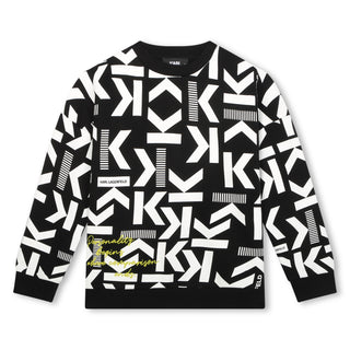 Black and White K Sweatshirt