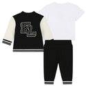 Baby 3pc Jogging Set with Tee